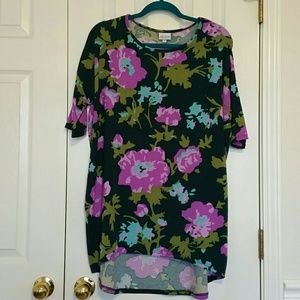 Lularoe LLR HTF unicorn floral print irma tunic